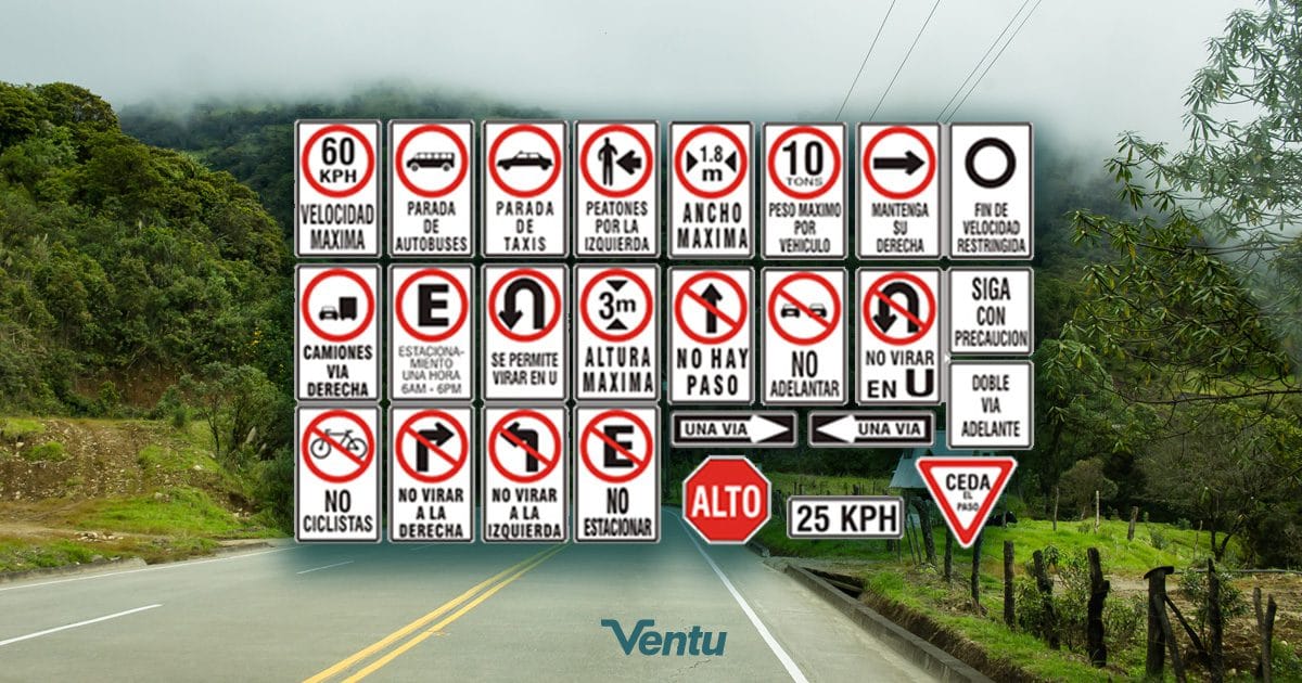 Road Signs in Costa Rica, Complete Guide for Safe Driving